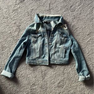 Trendy jean jacket